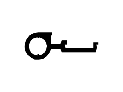 Bisagra Rotonda 700 parte marco
